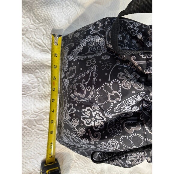 THIRTY ONE 31 Lunch bag sac black white drawstring - Picture 7 of 8